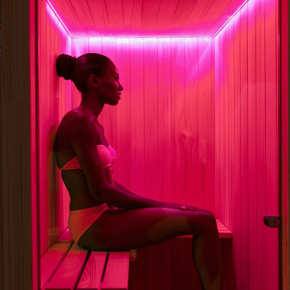 what do you wear in an infrared sauna