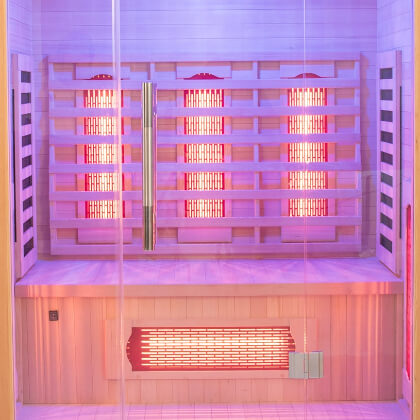 Who should not go in an infrared sauna