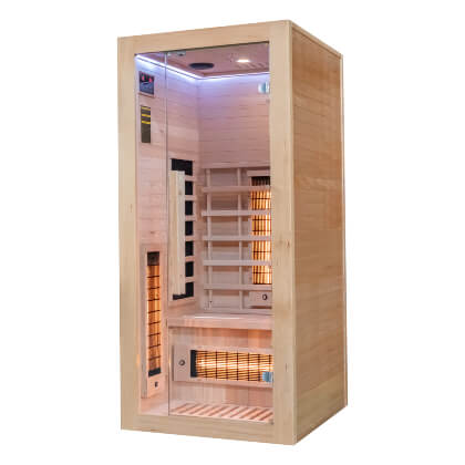 What are the features of infrared sauna